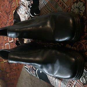 Reiker black booties